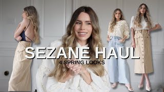 SEZANE HAUL | 4 SPRING OUTFITS