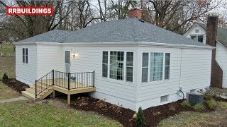 Building Deck Stairs and Installing Aluminum Railing: