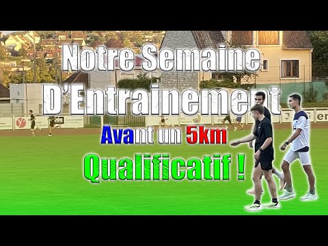 Une semaine d'entrainement avant un 5km qualificatif ! - Séance côte/piste -