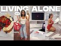 LIVING ALONE For The FIRST TIME Home Updates Meal Prep Girls Night Hair Appt
