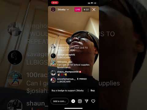 2KBaby x 2KReallyRich IG Live