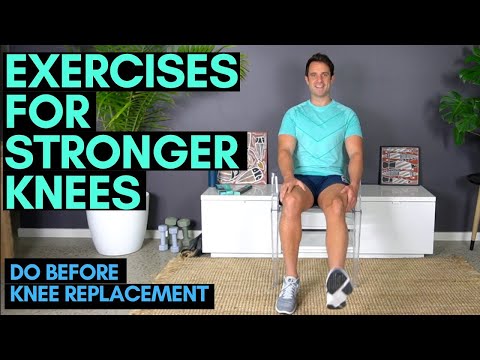 Knee Strengthening Exercises For Seniors - Exercises To Do Before Knee Replacement Surgery