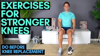 Knee Strengthening Exercises For Seniors - Exercises To Do Before Knee Replacement Surgery
