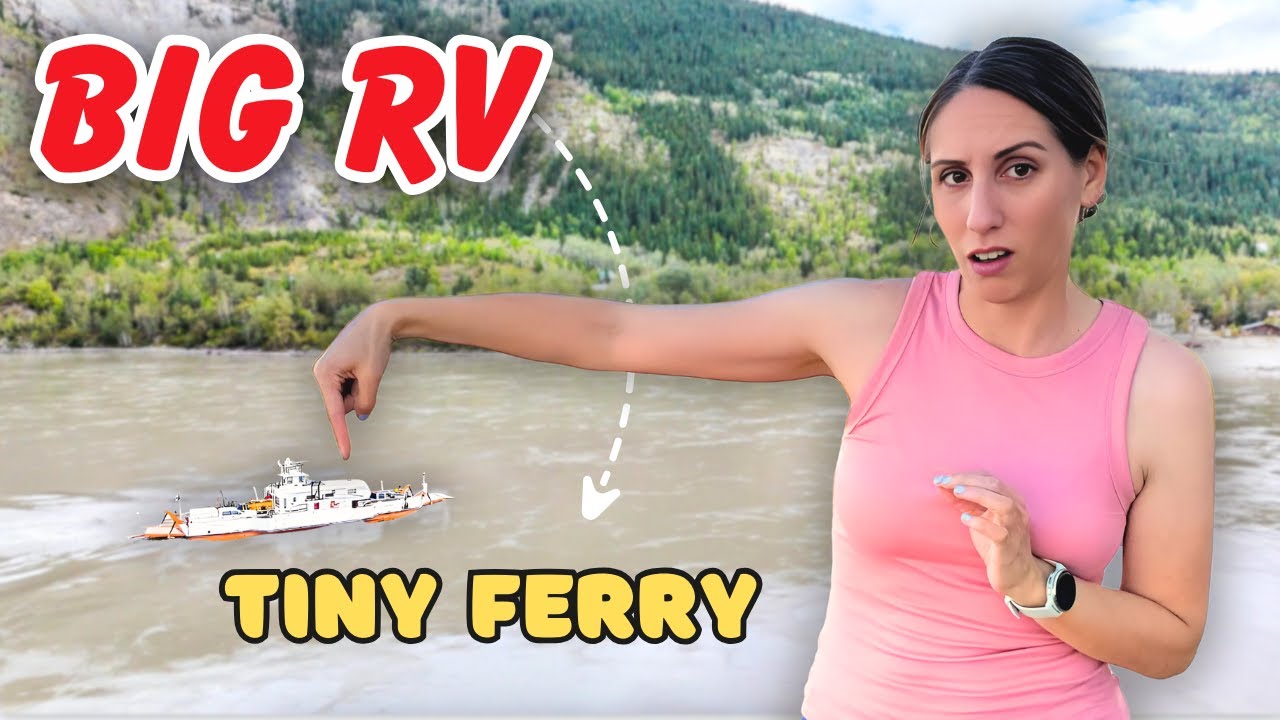We BARELY Fit! The Most Stressful Ferry Crossing in an RV