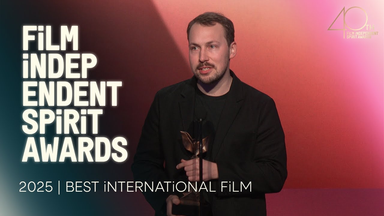 FLOW wins BEST INTERNATIONAL FILM at the 2025 Film Independent Spirit Awards
