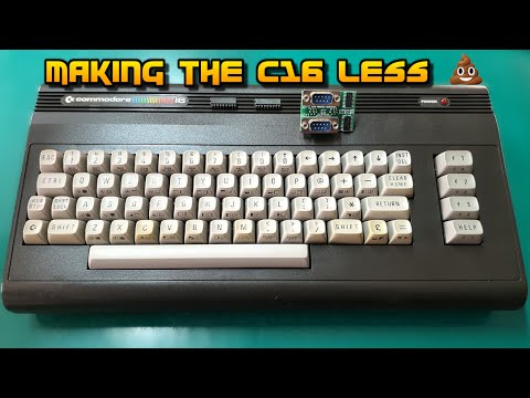 Quality of life upgrades for the Commodore 16