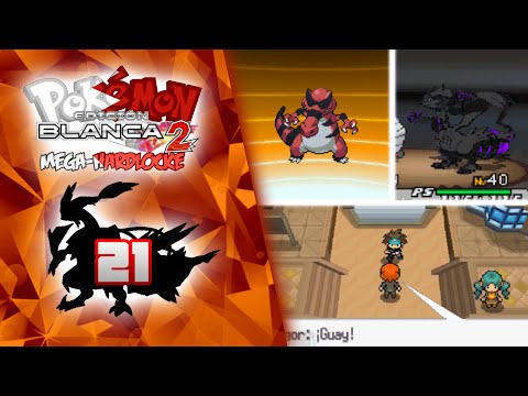 Pokémon Blanco2 Mega-Hardlocke #21 | Dark Reshiram y Folagoro Busca Batalla