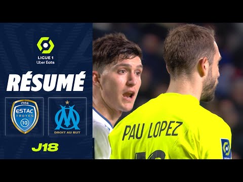 ESTAC TROYES - OLYMPIQUE DE MARSEILLE (0 - 2) - Résumé - (ESTAC - OM) / 2022-2023