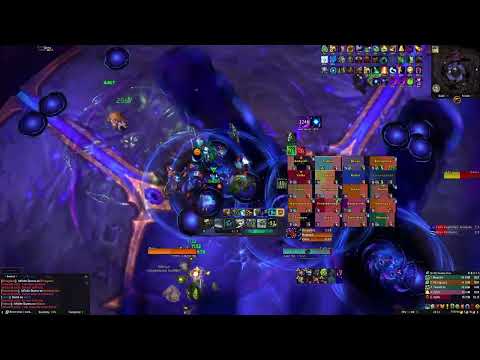 Mythic Scalecommander Sarkareth - Resto Druid POV - I Sense Azerite Nearby ( on a reclear )