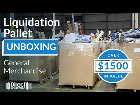 Amazing $150 Liquidation Pallet Unboxing - Over $1500 in Merchandise