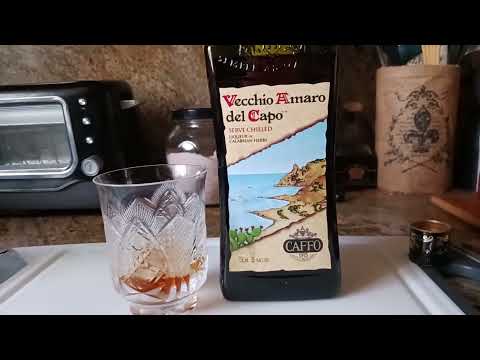 1512. Vecchio Amaro Del Capo Calabria Italian Bitter Aperitivo Digestivo review taste test what does