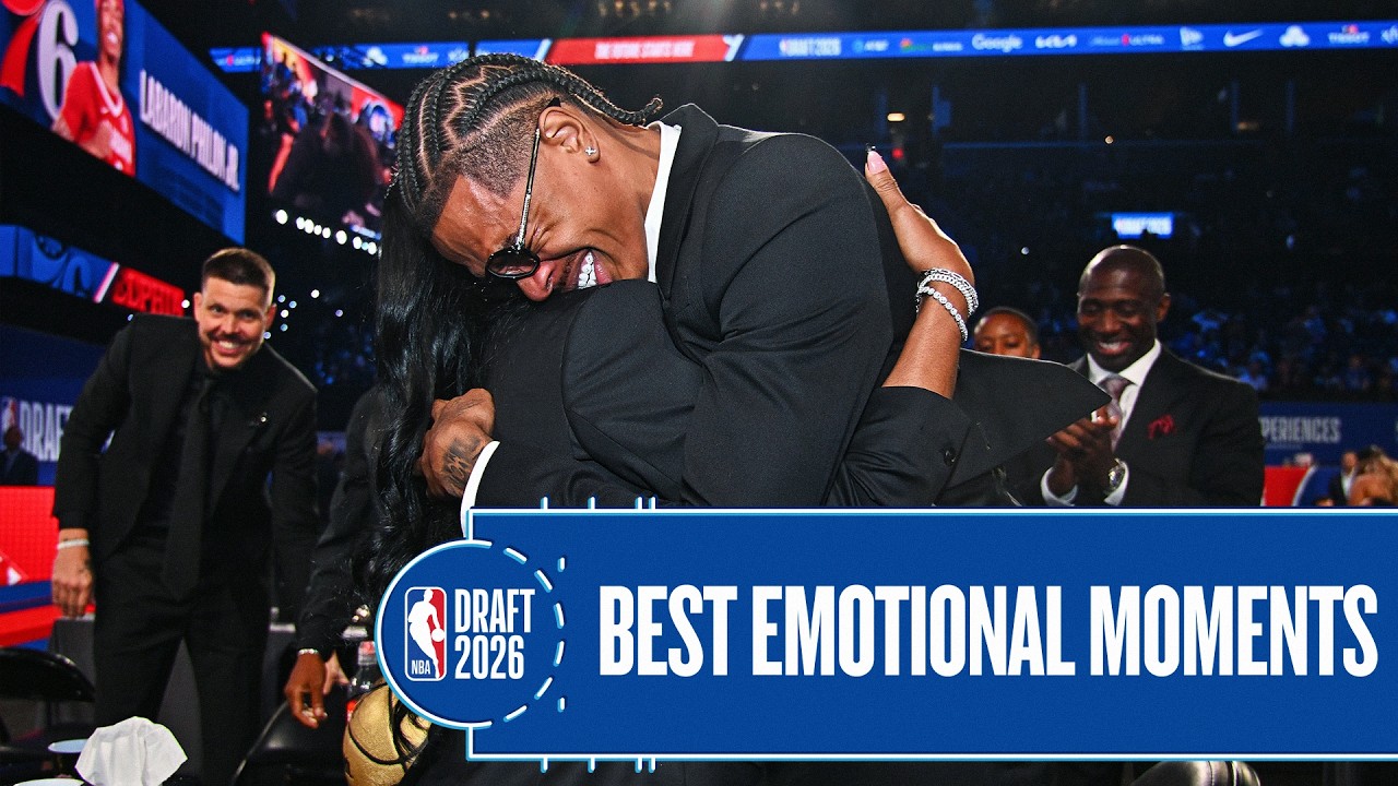 Best Emotional Moments of the 2026 NBA Draft
