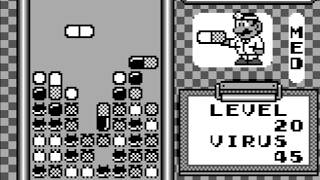 Dr. Mario (GB · Game Boy) version | Levels 5, 10, 15, and 20 Completed Session for 1 Player,  💊🩺🦠