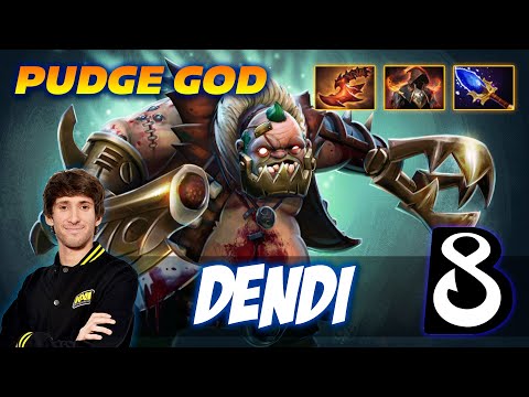 B8.Dendi Legendary Pudge - Dota 2 Pro Gameplay [Watch & Learn]
