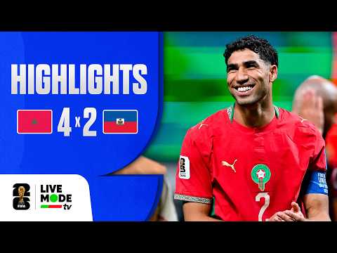 Marrocos 4-2 Haiti (WC 2026)