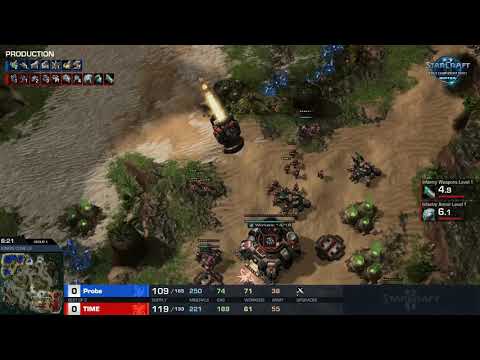 TIME vs. Probe - TvP - WCS WINTER(世界盃聯賽 冬季賽) - 美洲區 - Ro.32 - Group E - 勝部資格戰
