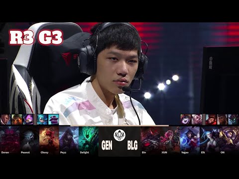 BLG vs GEN - Game 3 | Round 3 LoL MSI 2023 Main Stage | Bilibili Gaming vs Gen.G G3 full game