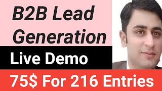 Training Video Gallery 4 Freelance Virtual Assistant for B2B Lead Generation & Data Entry
