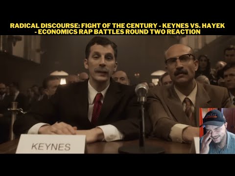 Radical Discourse: Fight Of The Century - Keynes Vs. Hayek - Economics Rap Battles Round 2 Reaction