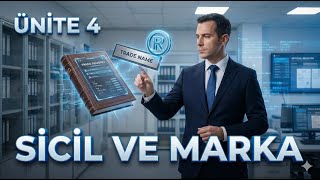 Ticaret Hukuku - Ünite 4 | Ticaret Sicili, Unvan, İşletme Adı ve Marka