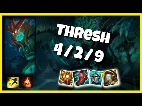 Thresh vs Alistar EU Challenger SUPPORT (4/2/9) - v11.5