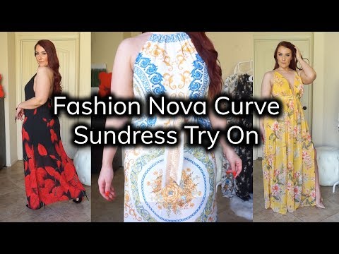 Spring 2019 Fashion Nova Curve Sundress Season Try-On...