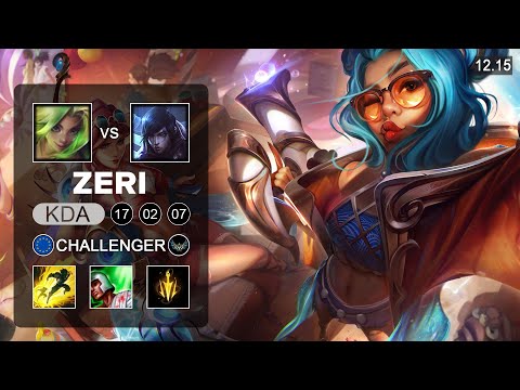 Zeri vs Aphelios ADC - EUW Challenger - Patch 12.15 Season 12