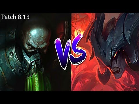 [Diamond elo] Urgot Vs Aatrox Top lane highlights (Patch 8.13)