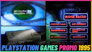 PlayStation Games Promo Footage From 1995