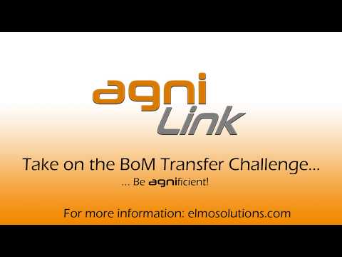 CAD ERP Integration is ultra fast with Agni Link