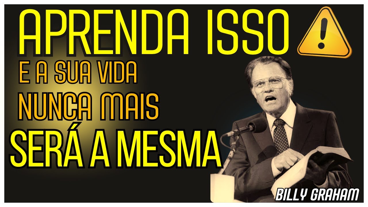 JESUS não era um Homem qualquer, mas era DEUS encarnado - Billy Graham