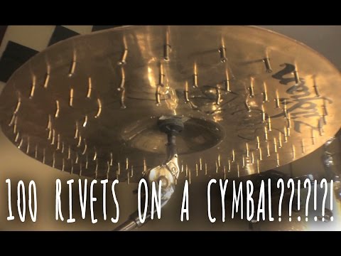 100 Rivets On A Cymbal