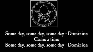The Sisters of Mercy -  Dominion / Mother Russia (Lyrics)