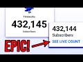 YouTube Has A NEW Live Subscriber Count?