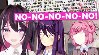 AZKi Yelps At Every Jumpscare In DDLC (Hololive) [Eng Subs]