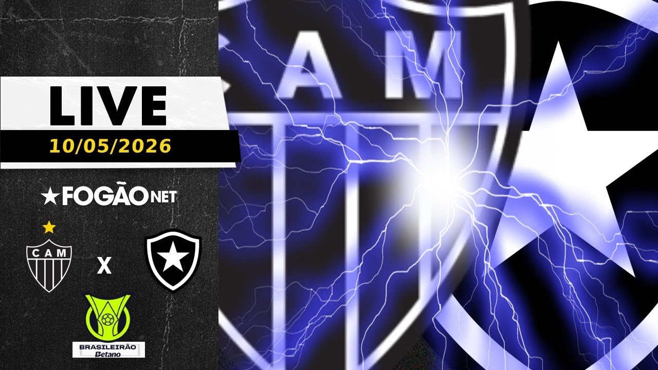 LIVE | Pré-jogo de Atlético-MG x Botafogo pela 15ª rodada do Campeonato Brasileiro
