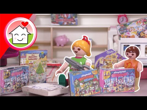 Playmobil Familie Hauser - Adventskalender Geschichten mit Anna und Lena