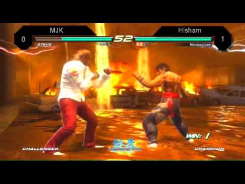 TekkenArabia T4 -  MJK ( Steve ) vs. Hisham ( Law ) - Final  W