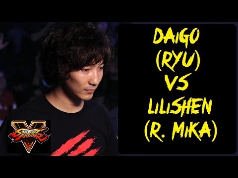 Street Fighter V DAIGO (RYU) VS LILISHEN (R. MIKA) RANKED MATCH - VER 1.01 HD