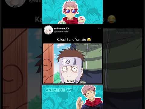 Kakashi and Yamato 😂