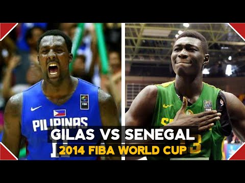 Gilas Pilipinas vs Senegal 2014 FIBA World Cup Highlights | FIRST WIN IN WORLD CUP IN 36 YEARS!