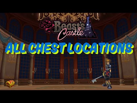 Kingdom Hearts II - Beast's Castle - All Chest Locations