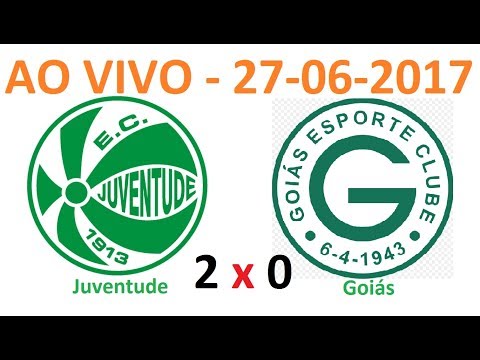 FINAL DE JOGO - JUVENTUDE 3 X 0 GOIÁS - AO VIVO - CAMPEONATO BRASILEIRO SÉRIE B 27-06-2017