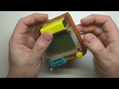 Корпус для транзисторного тестера LCR-T4 из компакт диска