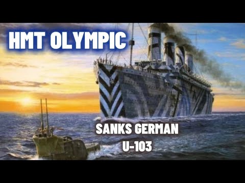 HMT Olympic sanks German U-103 - Movie Clip (Operation Seawolf)