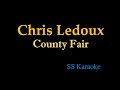 Chris Ledoux - County Fair (Karaoke Version)