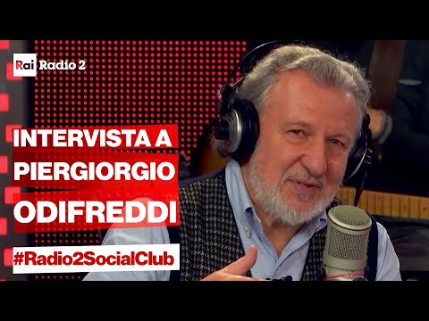 PIERGIORGIO ODIFREDDI ospite a Radio2 Social Club