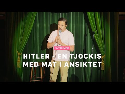 Hitler -  en tjockis med mat i ansiktet
