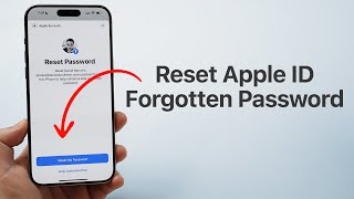 Forgot your Apple ID (iCloud) Password Here's How To Reset It!!