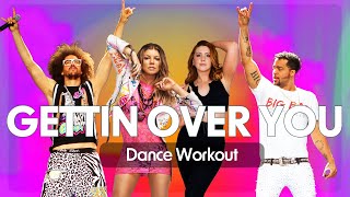 David Guetta "Gettin' Over You feat. Chris Willis, Fergie, LMFAO" | Cardio Dance Workout